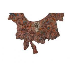 NEW Z&L EUROPE women's flora top in peach